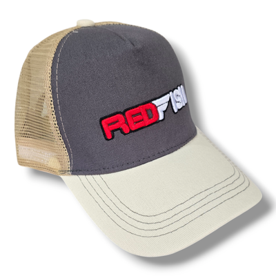 Gorra Beige/Gris - RedFish 