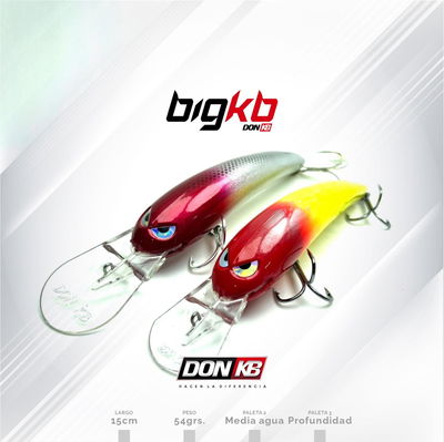 Señuelo Big Kb N2 Don KB - Trolling