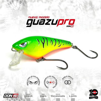 Señuelo Guazu Pro Don KB - Media Agua