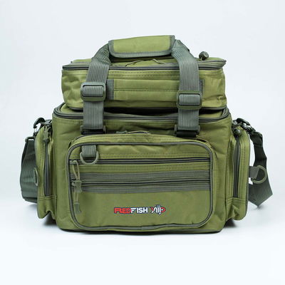 Bolso 3650 Verde + PortaReel RedFish