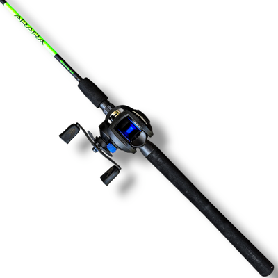 Combo Caña Arara 1.68mt 10-20lb + Reel K-6000 BG - Kawana