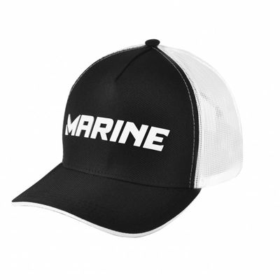 Gorra Marine Negro y Blanco 