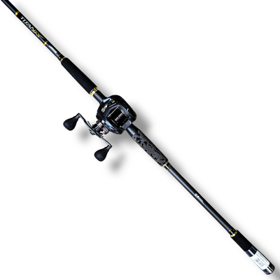 Combo Caña Marine Titan X 2.44mt 20-40lb + Reel Marine Titan 300 7ROL 7.1:1