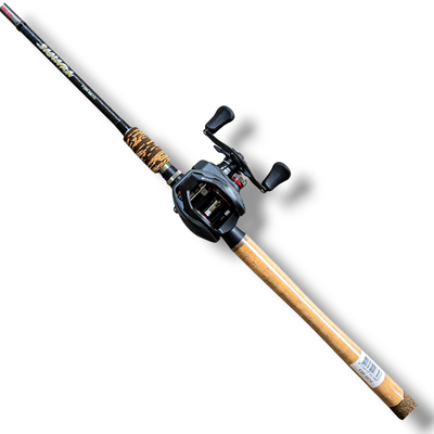 Combo Surubi Caña Sumax Sahara 1.95mt 30-40lb + Reel Marine TITAN PRO 2 BG 12000