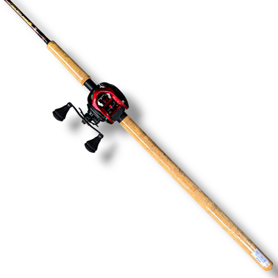 Combo Surubi Caña Carbon Sucuri V2 2.13mt 20-50lb + Reel Salminus Plus 11000 Sumax