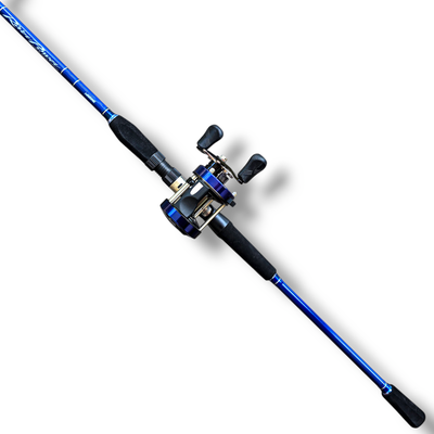 Combo Surubi Caña Marine RIVER POWER 2.20m 20-40lb + Reel Marine Caster EVO 400 5.3:1