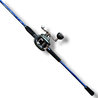 Combo Surubi Caña Marine RIVER POWER 2.20m 20-40lb + Reel Marine Forza 400 8.1:1