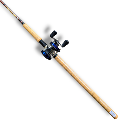 Combo Surubi Caña Carbon Sucuri V2 2.13mt 20-50lb + Reel Marine Caster EVO 400 5.3:1