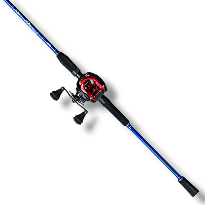 Combo Surubi Caña Marine RIVER POWER 2.20m 20-40lb + Reel Salminus Plus 11000 Sumax