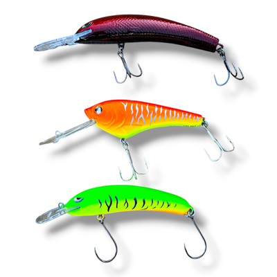 Combo Dorado x3 Señuelos | Profundidad Media/Alta | Don KB / NG