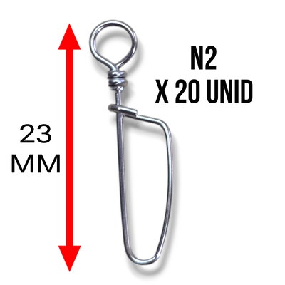 Snap N2 X 20 Unid Nickel -  RedFish