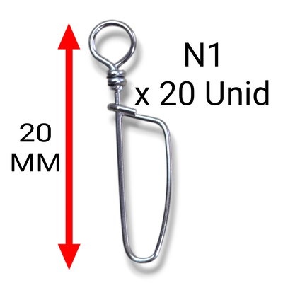 Snap N1 X 20 Unid Nickel -  RedFish