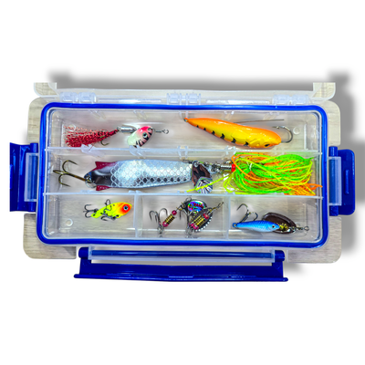 Combo 8 Cucharas + Caja Marine MS205