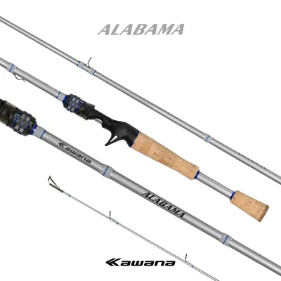 Caña Alabama 1.83mt 8-17lb 2T AL-C602M - Kawana