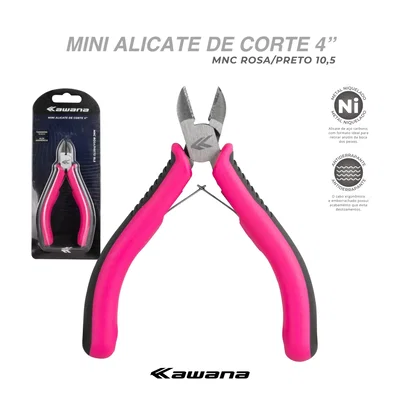 Pinza Alicate Mini Rosa 11cm 4" - Kawana 
