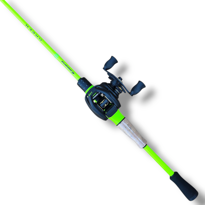 Combo Caña GREEN 1.83mt 8-17LB 2T + Reel Puma 150/151 7.2:1 8kg