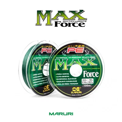 Multifilamento 4X 0.14mm x 100mt Verde Pe Max - Maruri