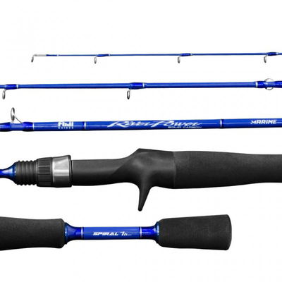 Caña River Power Spiral 1.10mt 6-16lb 1T - Marine