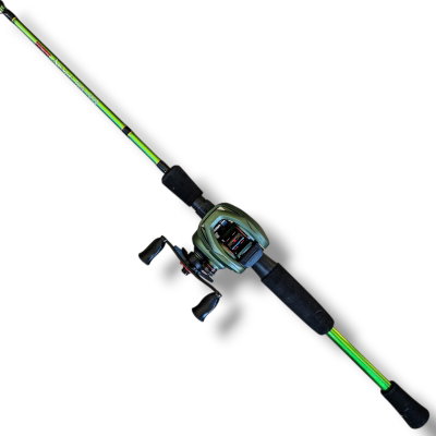 Combo Caña Century Atenas 1.80mt 8-17lb + Reel Luna 150/151 8.2:1 8kg - Kawana