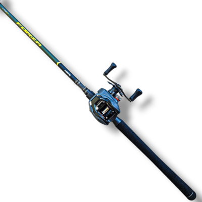 Combo Caña Forza 2.13mt 30-60lb 1 Tramo + Reel Titan Pro 2 BG 12000 Rotativo Marine