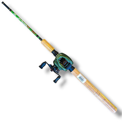Combo Caña Sentra DX 1.68mt 8-17lb 2 Tramos + Reel Luna 150/151 8.2:1 8kg - Kawana