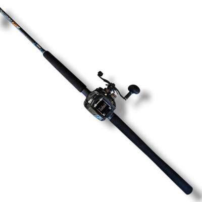 Combo Caña Evolution GT2 1.98mt 40-80lb  + Reel Marine Titan 400 7ROL 7.1:1