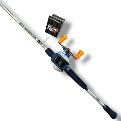 Combo Caña Abu Garcia Vengeance 2.13 12-20LB 1T + Reel Abu Garcia MAX STX 6.4:1 