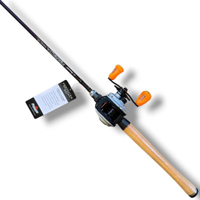 Combo Caña Perfecta DHC3B 1.70mt 10-20lb 1T  + Reel Abu Garcia MAX STX 6.4:1