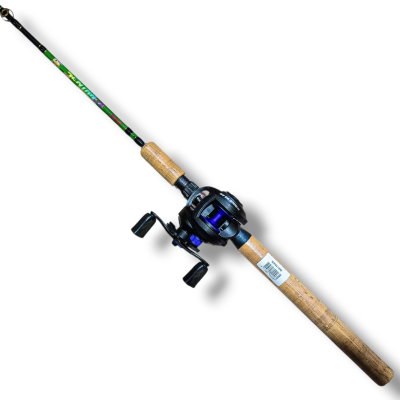 Combo Caña Sentra DX 1.68mt 8-17lb 2 Tramos + Reel K-6000 BG - Kawana