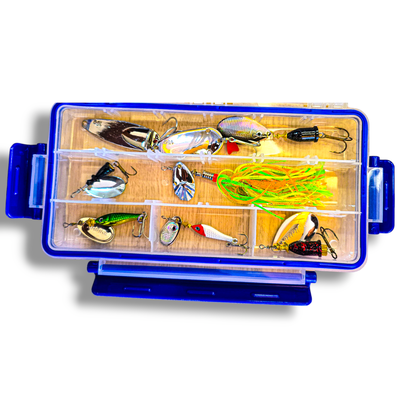 Combo 8 Cucharas Spinner  + Caja Organizadora MS 250