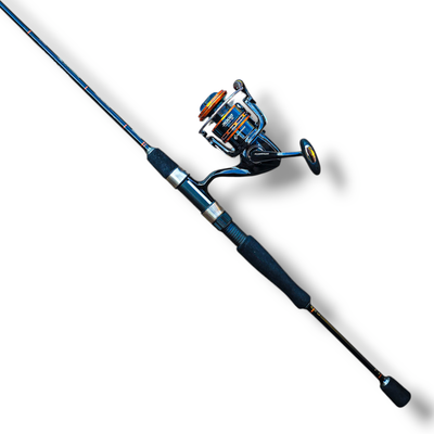 Combo Reel Frontal VENZA 3000 6ROL 5.1:1 + Caña VENZA 1.83m 15-30lb MARINE