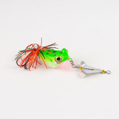Señuelo Rana rígida + Hélice RedFish 