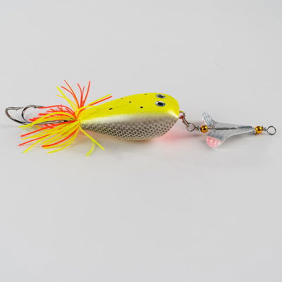 Señuelo Rana rígida + Hélice RedFish