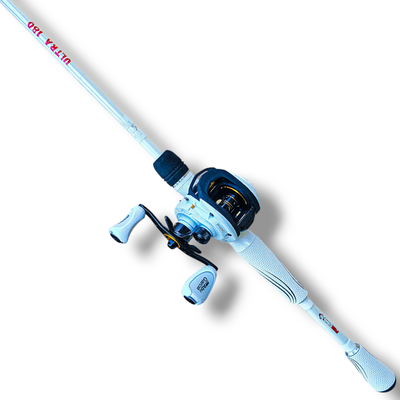 Combo Abu Garcia Max Pro + Caña Ultra 180mt 1T 20lb