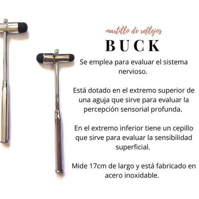 Martillo neurológico de reflejos Buck