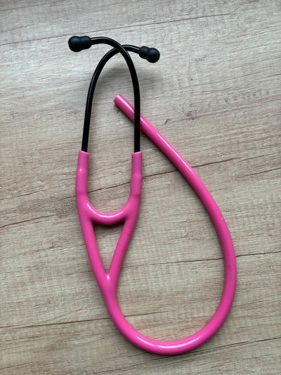 Tubuladura de repuesto FHF para estetoscopio Littmann - Rose Pink Black