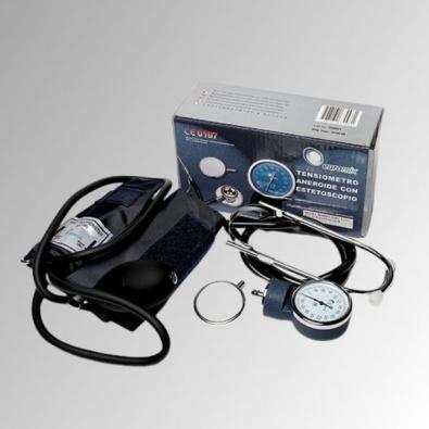 Tensiómetro aneroide con estetoscopio Euromix - Azul