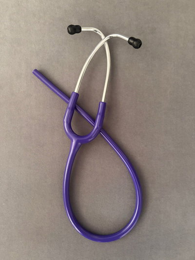 Tubuladura de repuesto FHF para estetoscopio Littmann - Violet