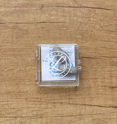 Par de olivas de repuesto originales para estetoscopio Littmann - Large Gris