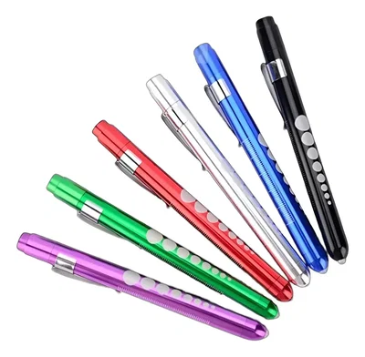 Linterna Led Diagnostico Examen Medico Tenso - Variedad de colores