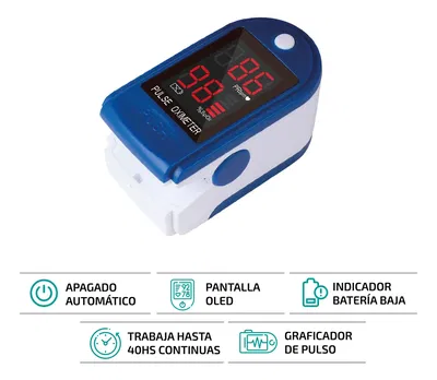 Oxímetro de pulso dedo Femmto digital 50DL - Saturador de oxígeno