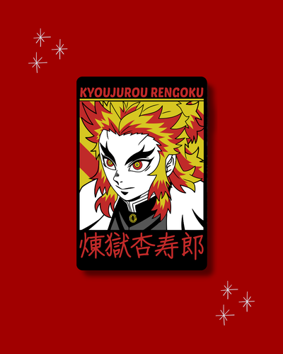 Cuadro Rengoku Demon slayer