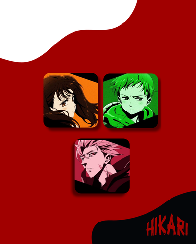 Posavasos Seven Deadly Sins