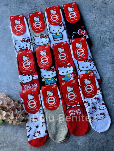 Medias soquete Kitty PACK X2