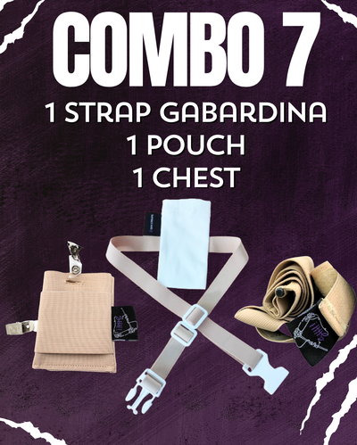 COMBO 7                                             - 1 GABARDINA + 1 POUCH + 1 CHEST