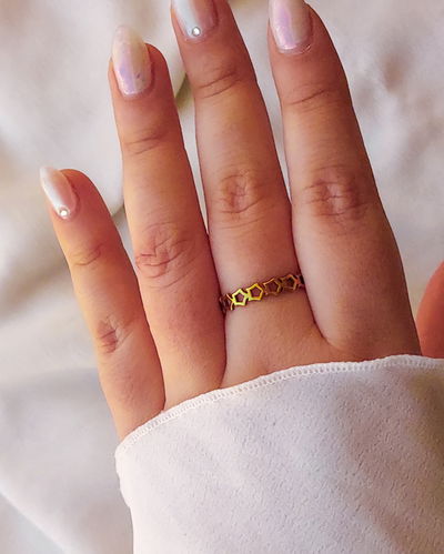 Anillo HAZEL- Talle 19