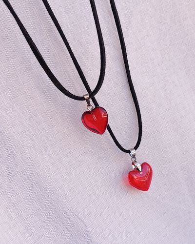 Collar CUORE Rojo