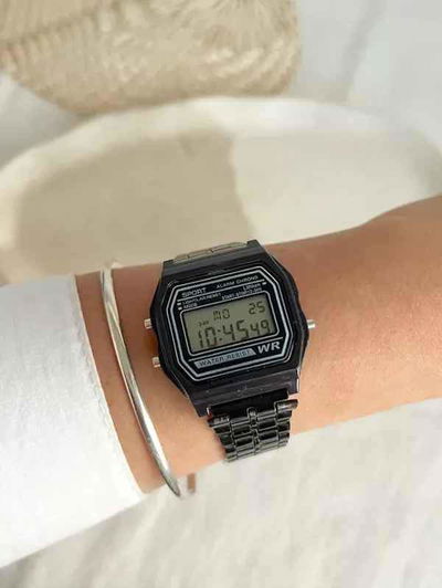 Reloj VINTAGE black