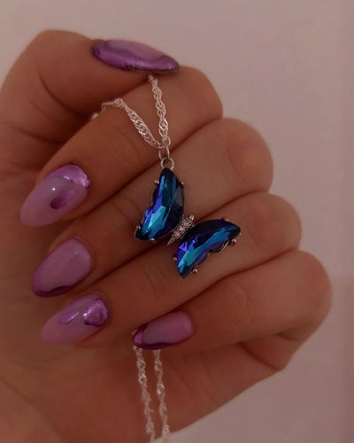 Dije BUTTERFLY blue