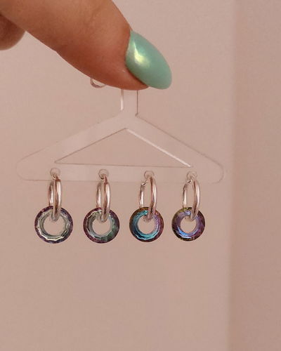 Argollas clip NINA (1,3 cm)